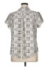41Hawthorn Silver Short Sleeve Blouse Size XL - photo 2