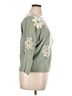 Aaeda Floral Green Pullover Sweater Size XL - photo 4