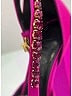 Versace Color Block Pink Satin Medusa Aevitas Platform Pumps Size EU (IT) 38 / US 8 - photo 7