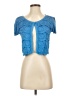 Anonymous Blue Short Sleeve Top Size S - photo 1