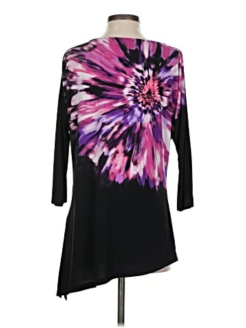 Susan Graver 3/4 Sleeve T-Shirt (view 2)