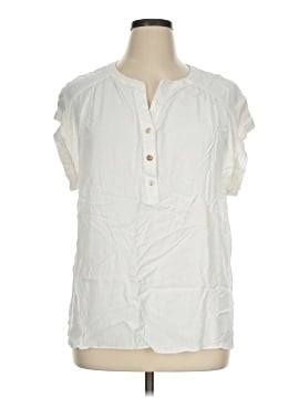 Rose + Olive Short Sleeve Blouse