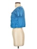 Anonymous Blue Short Sleeve Top Size S - photo 5
