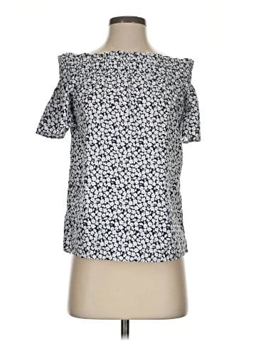 H&M L.O.G.G. Short Sleeve Blouse (view 1)