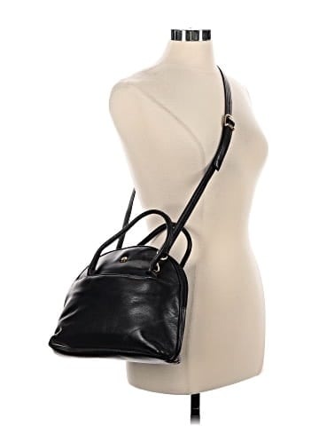 Etienne Aigner Leather Satchel (view 2)