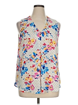 Rose + Olive Sleeveless Blouse