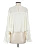 Robert Rodriguez 100% Polyester Ivory Long Sleeve Blouse Size S - photo 2