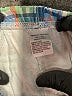 Unbranded 100% Cotton Plaid Blue Board Shorts Size 110 cm / US 5-6 - photo 3