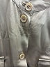 Burberry 100% Silk Tan button down Size 4 - photo 4