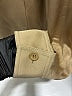 Burberry 100% Silk Tan button down Size 4 - photo 7