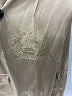 Burberry 100% Silk Tan button down Size 4 - photo 8