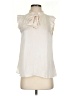 Banana Republic 100% Polyester Ivory Sleeveless Blouse Size XS - photo 1