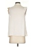 Banana Republic 100% Polyester Ivory Sleeveless Blouse Size XS - photo 2