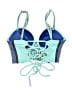 Maaji Color Block Blue Swimsuit Top Size S - photo 2
