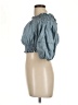 Venus 100% Cotton Blue 3/4 Sleeve Blouse Size L - photo 5
