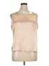 Notations 100% Polyester Tan Sleeveless Blouse Size XL - photo 1