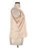Notations 100% Polyester Tan Sleeveless Blouse Size XL - photo 4