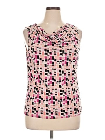 Tahari by ASL Sleeveless Blouse (view 1)