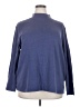Bobbie Brooks 100% Cotton Blue Turtleneck Sweater Size 22 - 24 Plus - photo 1