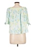 Ruby Rd. Green 3/4 Sleeve Blouse Size L (petite) - photo 2