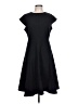 Ricki's Solid Black Casual Dress Size 10 - photo 1