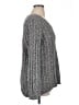 Croft & Barrow 100% Cotton Tweed Gray Pullover Sweater Size 1X - photo 4