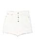 Gap White Denim Shorts Size 8 - photo 1