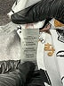 Karl Lagerfeld Paris 100% Polyester Print White Long Sleeve Blouse Size M - photo 5