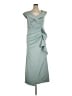 Xscape Teal Cocktail Dress Size 16 - photo 1