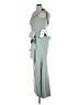 Xscape Teal Cocktail Dress Size 16 - photo 5