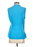 T Tahari Blue Sleeveless Blouse Size S - photo 2