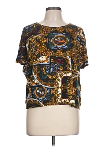 Trafaluc by Zara Short Sleeve Blouse (view 1)