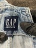 Gap 100% Cotton Blue Overall Shorts Size XS - photo 3
