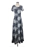 Haani Polka Dots Blue Casual Dress Size S - photo 1