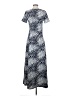 Haani Polka Dots Blue Casual Dress Size S - photo 2
