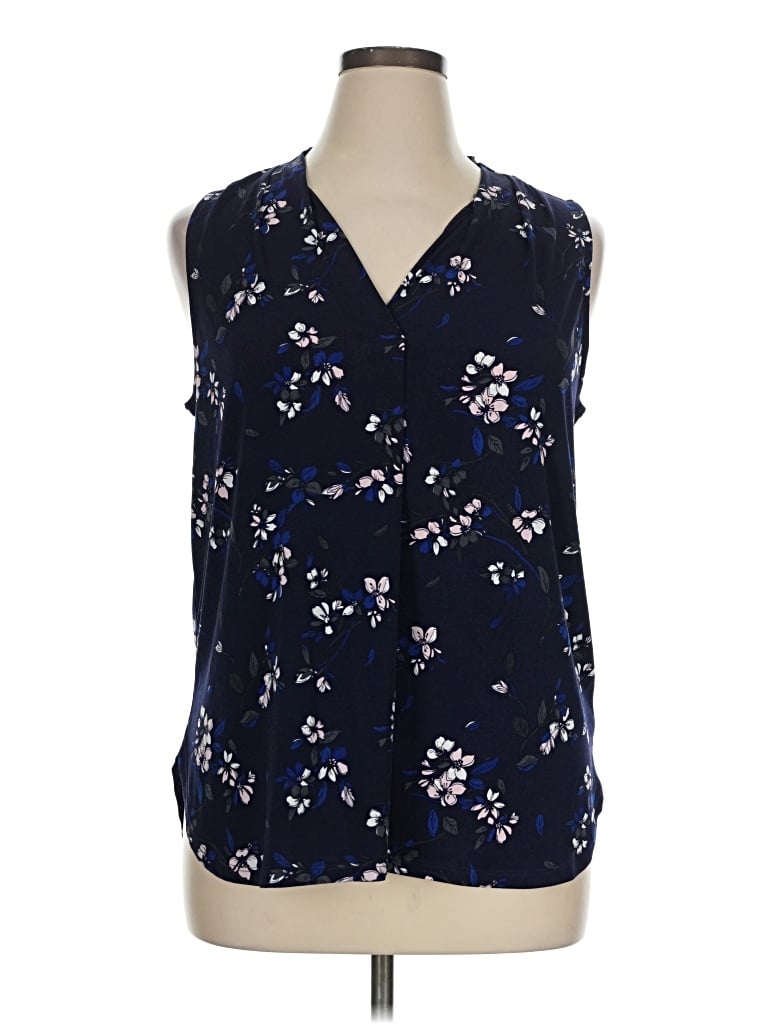 Pre-owned 41hawthorn Sleeveless T-shirt In Blue