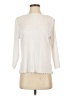 Assorted Brands 100% Polyester Ivory 3/4 Sleeve Blouse Size S - photo 1