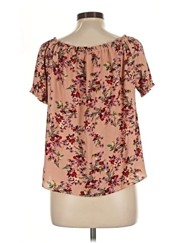 WAYF Short Sleeve Blouse (view 2)