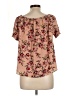 WAYF Pink Short Sleeve Blouse Size L - photo 2