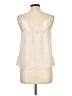 Beulah Style 100% Polyamide Ivory Sleeveless Blouse Size L - photo 2