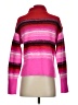 Nine West 100% Polyester Stripes Pink Turtleneck Sweater Size XS - photo 2