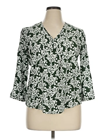 Fun2Fun 3/4 Sleeve Blouse (view 1)