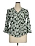 Fun2Fun Green 3/4 Sleeve Blouse Size XL - photo 1