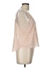 Papaya 100% Polyester Pink Sleeveless Blouse Size L - photo 4