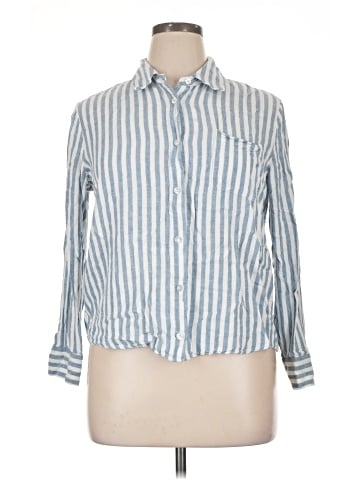Fashion Nova Long Sleeve Button-Down Shirt (view 1)