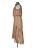 Taylor 100% Polyester Polka Dots Tan Casual Dress Size 14 - photo 5