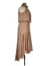 Taylor 100% Polyester Polka Dots Tan Casual Dress Size 14 - photo 4