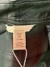 H&M 100% Leather Black Leather Pants Size 14 - photo 4