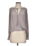 Ramy Brook 100% Polyester Gray Long Sleeve Blouse Size XS (estimated) - photo 1