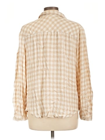 a.n.a. A New Approach Long Sleeve Blouse (view 2)